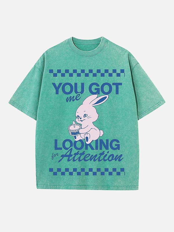 NewJeans Print Round Neck T-shirt