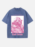 Kali Uchis Print Round Neck T-shirt