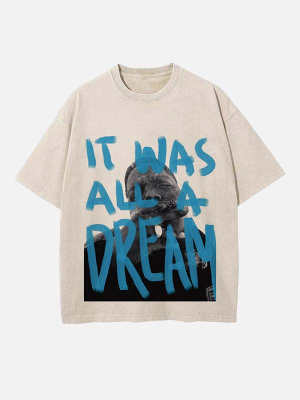 The Notorious B.I.G. Print Round Neck T-shirt