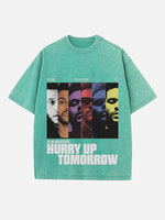 The Weeknd Print Round Neck T-shirt