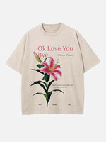 Olivia Dean Print Round Neck T-shirt