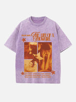 Taylor Swift Print Round Neck T-shirt