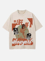 Taylor Swift Print Round Neck T-shirt