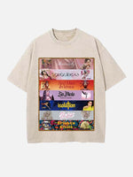 Kali Uchis Print Round Neck T-shirt