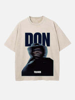Don Toliver Print Round Neck T-shirt