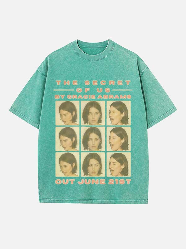 Gracie Abrams Print Round Neck T-shirt