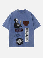 Justin Bieber Print Round Neck T-shirt