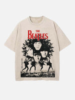 The Beatles Print Round Neck T-shirt