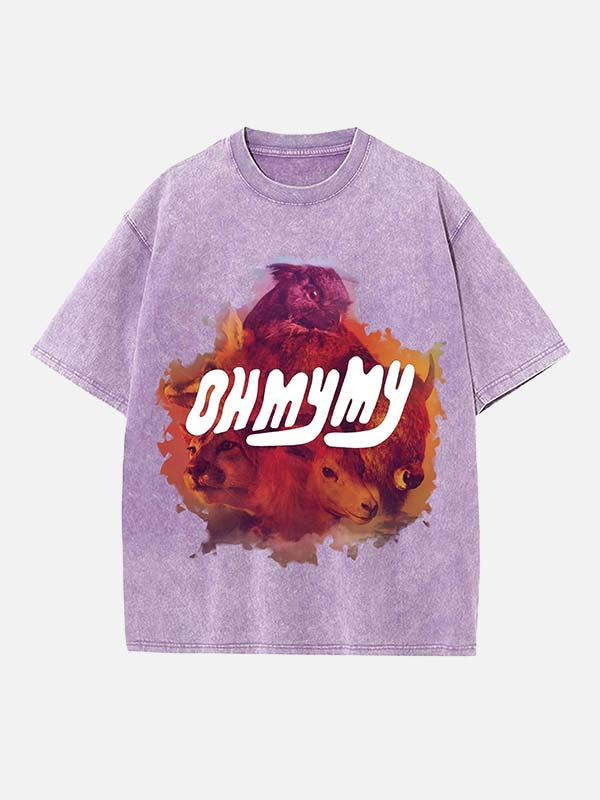 OneRepublic Print Round Neck T-shirt