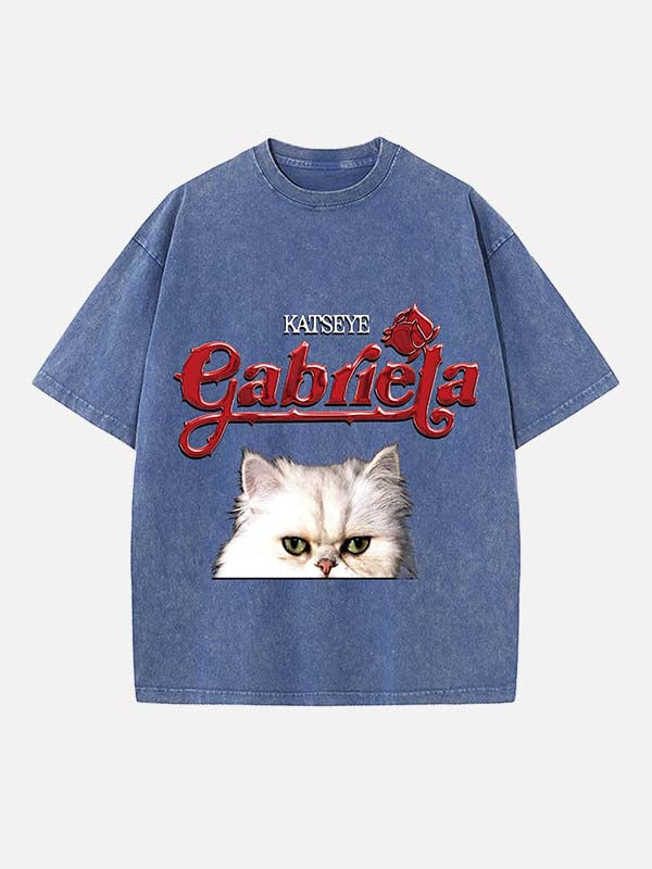 KATSEYE Print Round Neck T-shirt