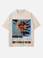 Dominic Fike Print Round Neck T-shirt