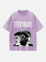 Justin Bieber Print Round Neck T-shirt