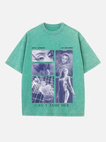Zara Larsson Print Round Neck T-shirt