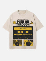 Twenty One Pilots Print Round Neck T-shirt