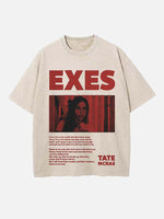 Tate McRae Print Round Neck T-shirt