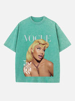 Nicki Minaj Print Round Neck T-shirt