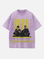 Twenty One Pilots Print Round Neck T-shirt