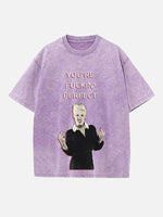 P!nk Print Round Neck T-shirt