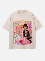 Karol G Print Round Neck T-shirt