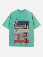 Ariana Grande Print Round Neck T-shirt