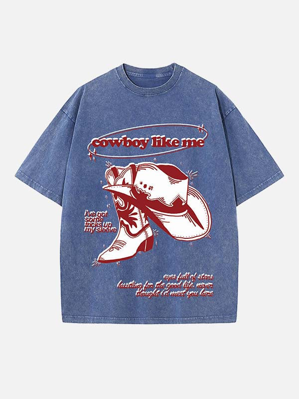 Taylor Swift Print Round Neck T-shirt