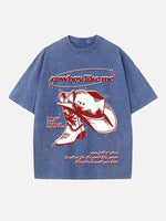 Taylor Swift Print Round Neck T-shirt