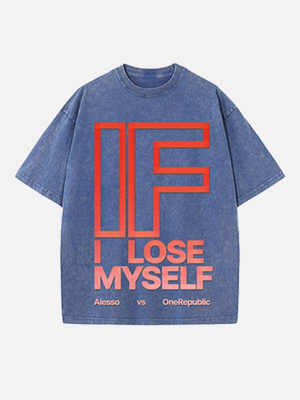 OneRepublic Print Round Neck T-shirt