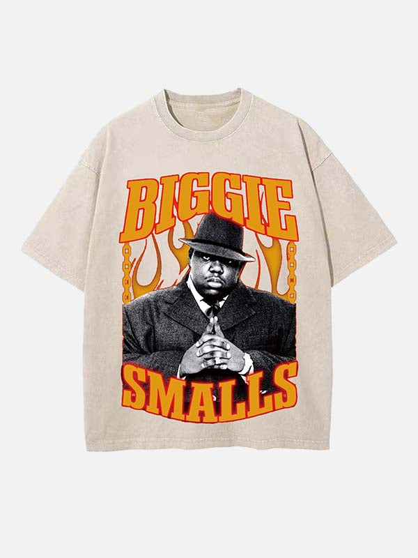 The Notorious B.I.G. Print Round Neck T-shirt