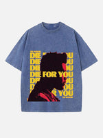 The Weeknd Print Round Neck T-shirt