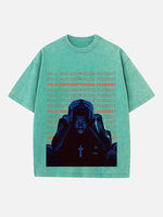 The Weeknd Print Round Neck T-shirt