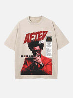The Weeknd Print Round Neck T-shirt