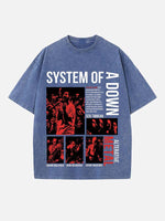 System of a Down Print Round Neck T-shirt