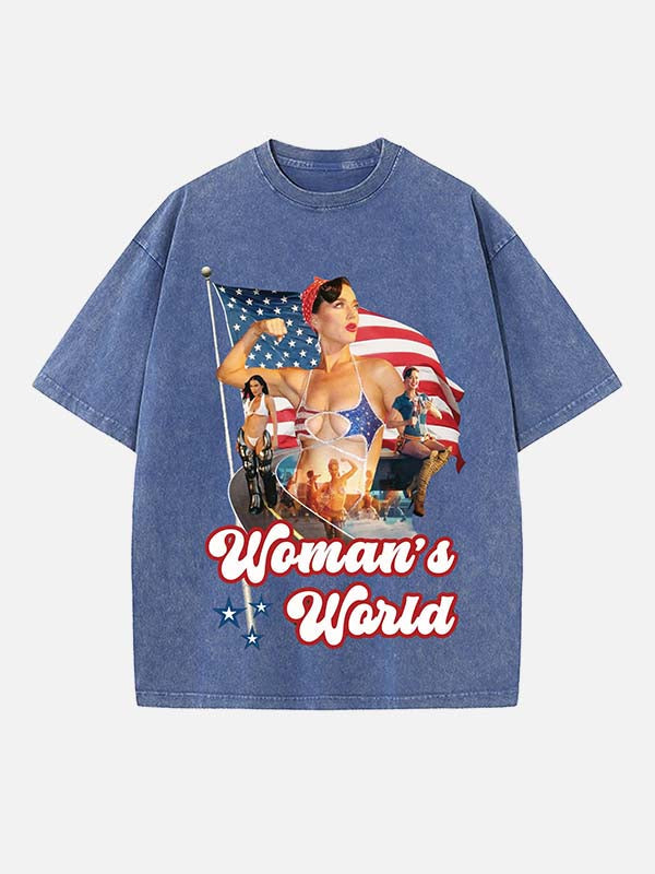 Katy Perry Print Round Neck T-shirt