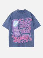 HUNTR/X Print Round Neck T-shirt