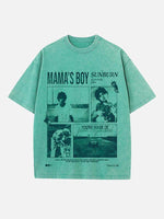 Dominic Fike Print Round Neck T-shirt