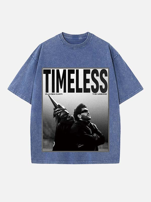 The Weeknd Print Round Neck T-shirt