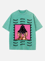 Cardi B Print Round Neck T-shirt