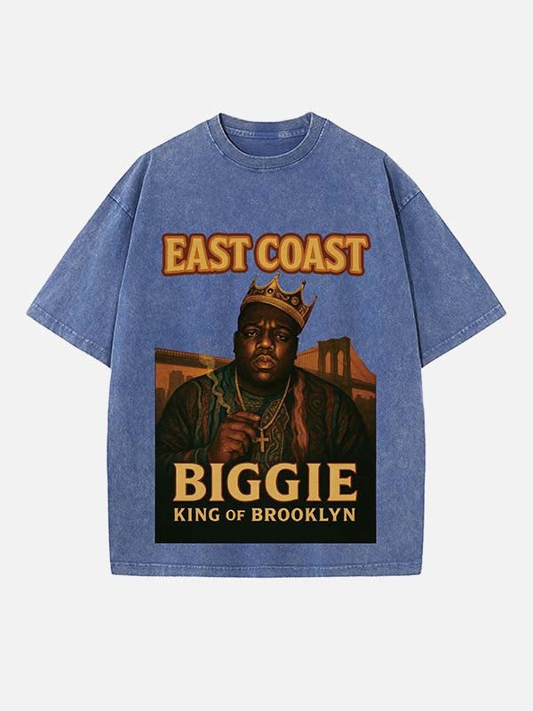 The Notorious B.I.G. Print Round Neck T-shirt