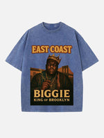 The Notorious B.I.G. Print Round Neck T-shirt