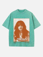 Camila Cabello Print Round Neck T-shirt