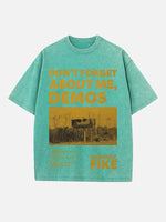 Dominic Fike Print Round Neck T-shirt