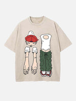 Limp Bizkit Print Round Neck T-shirt