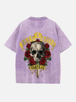 GUNS N' ROSES Print Round Neck T-shirt