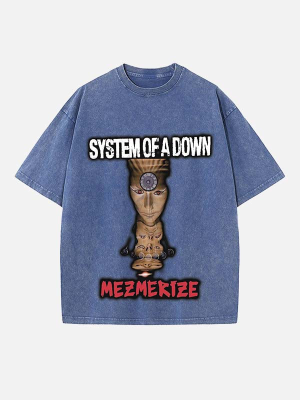 System of a Down Print Round Neck T-shirt