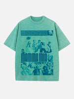 ABBA Print Round Neck T-shirt