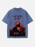 Juice WRLD Print Round Neck T-shirt