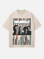 Coldplay Print Round Neck T-shirt