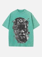 Tyler, The Creator Print Round Neck T-shirt