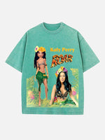 Katy Perry Print Round Neck T-shirt