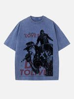 Don Toliver Print Round Neck T-shirt